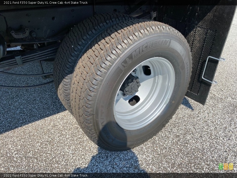 2021 Ford F350 Super Duty XL Crew Cab 4x4 Stake Truck Wheel and Tire Photo #142542360