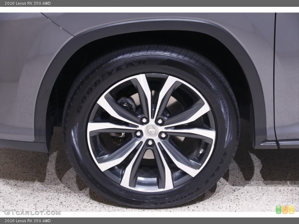 2016 Lexus RX 350 AWD Wheel and Tire Photo #142548193