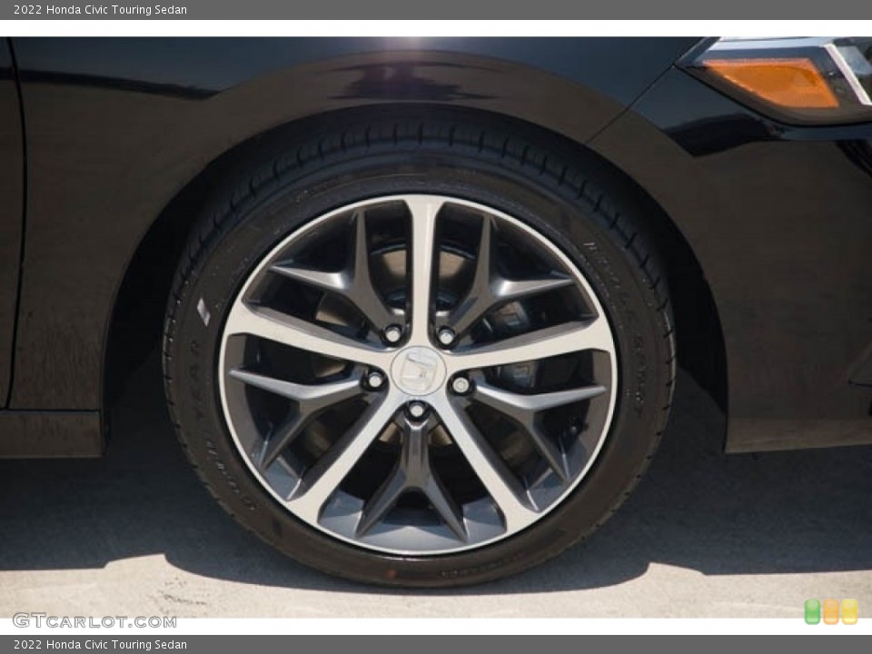 2022 Honda Civic Touring Sedan Wheel and Tire Photo #142558960