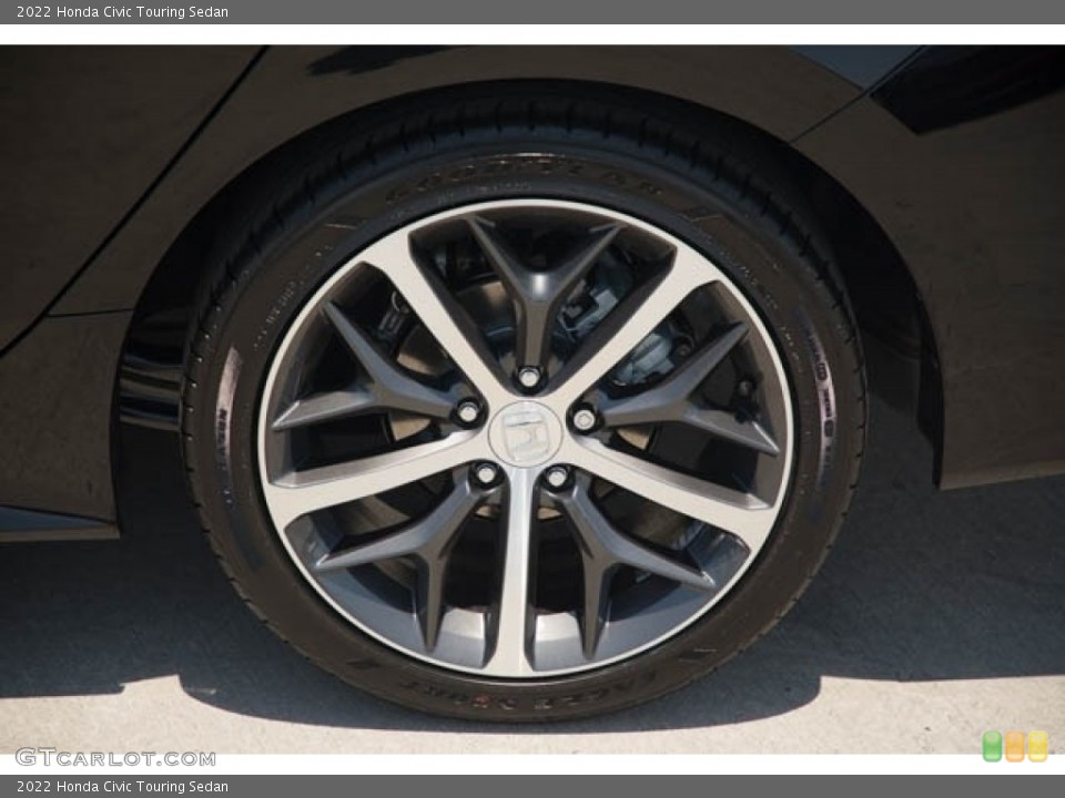 2022 Honda Civic Touring Sedan Wheel and Tire Photo #142558963