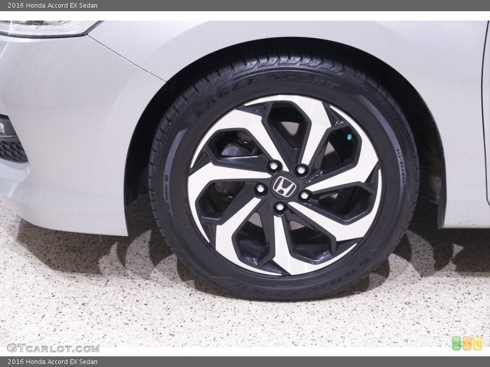 2016 Honda Accord EX Sedan Wheel and Tire Photo #142568372