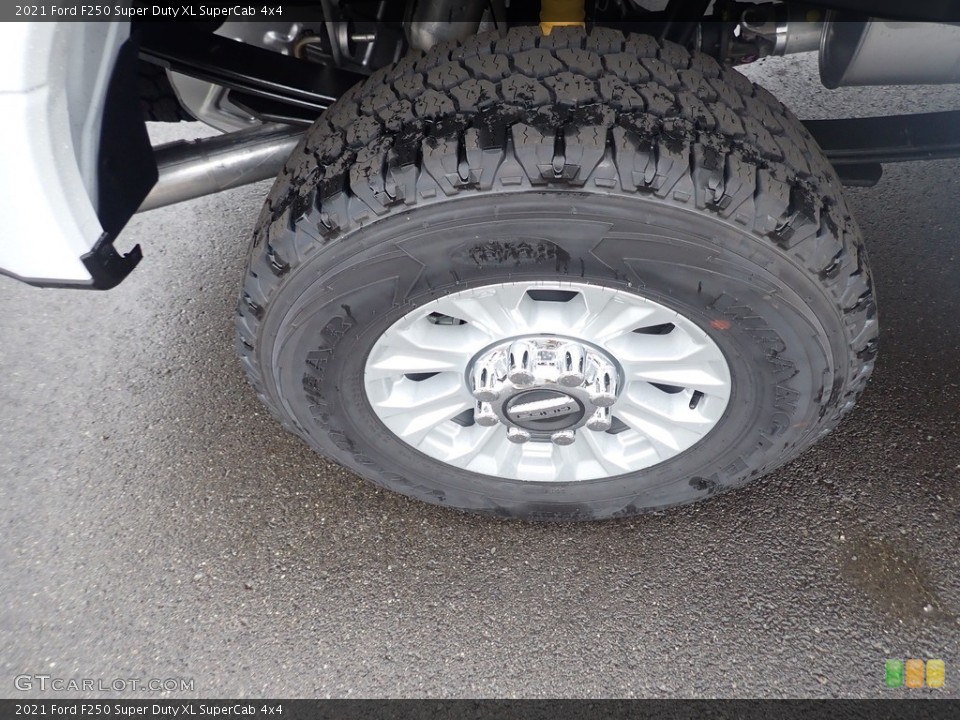 2021 Ford F250 Super Duty XL SuperCab 4x4 Wheel and Tire Photo #142570338