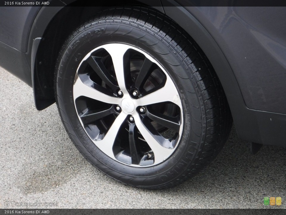 2016 Kia Sorento EX AWD Wheel and Tire Photo #142573125