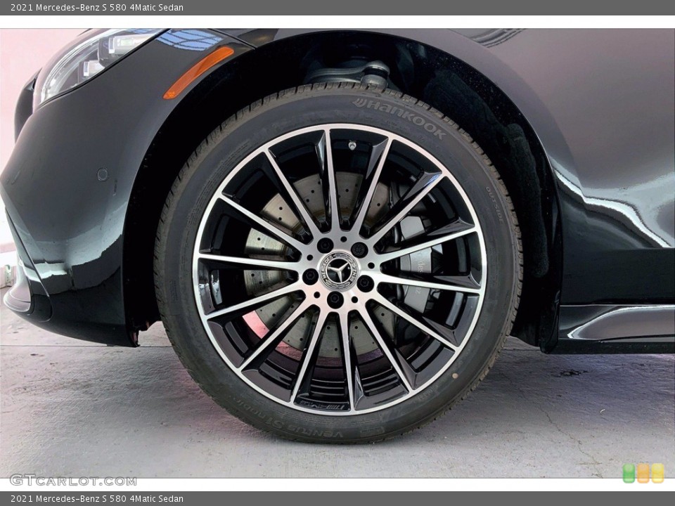 2021 Mercedes-Benz S 580 4Matic Sedan Wheel and Tire Photo #142577268