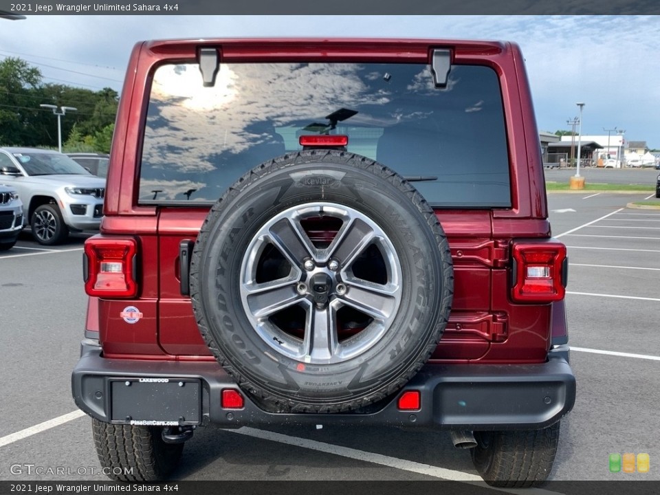 2021 Jeep Wrangler Unlimited Sahara 4x4 Wheel and Tire Photo #142587793