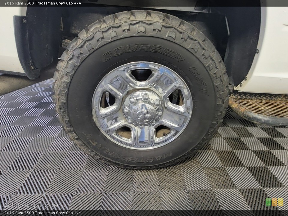 2016 Ram 3500 Tradesman Crew Cab 4x4 Wheel and Tire Photo #142593134