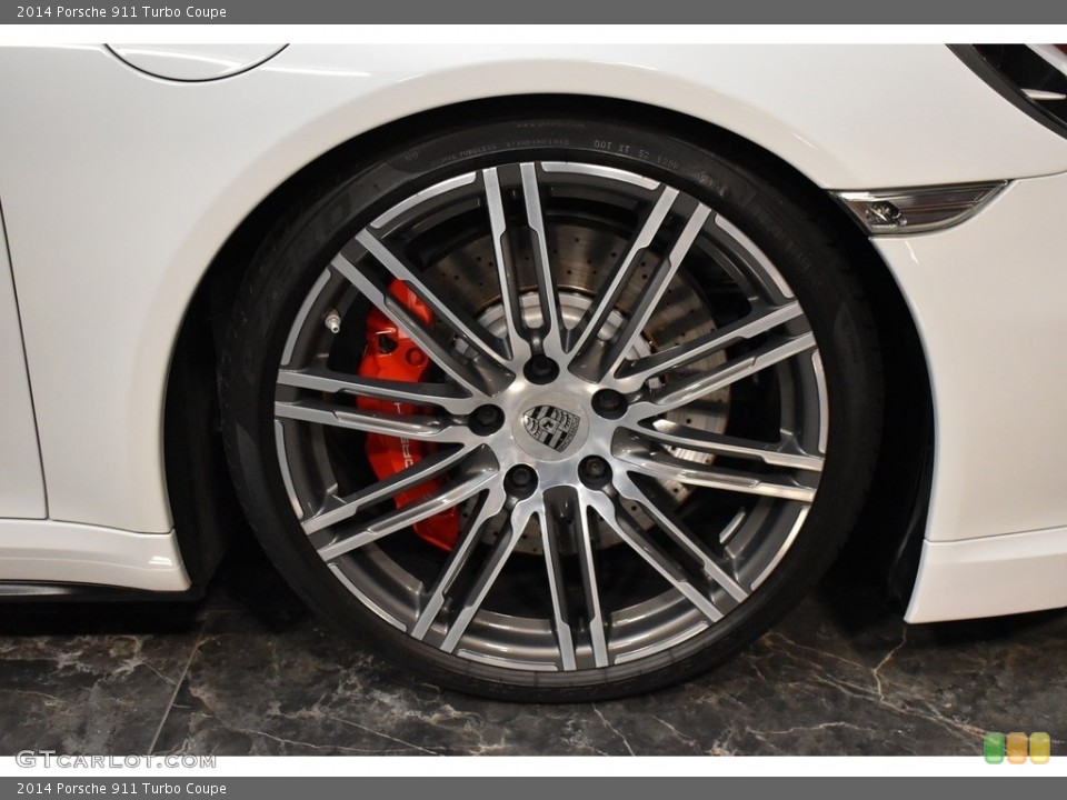 2014 Porsche 911 Turbo Coupe Wheel and Tire Photo #142597169