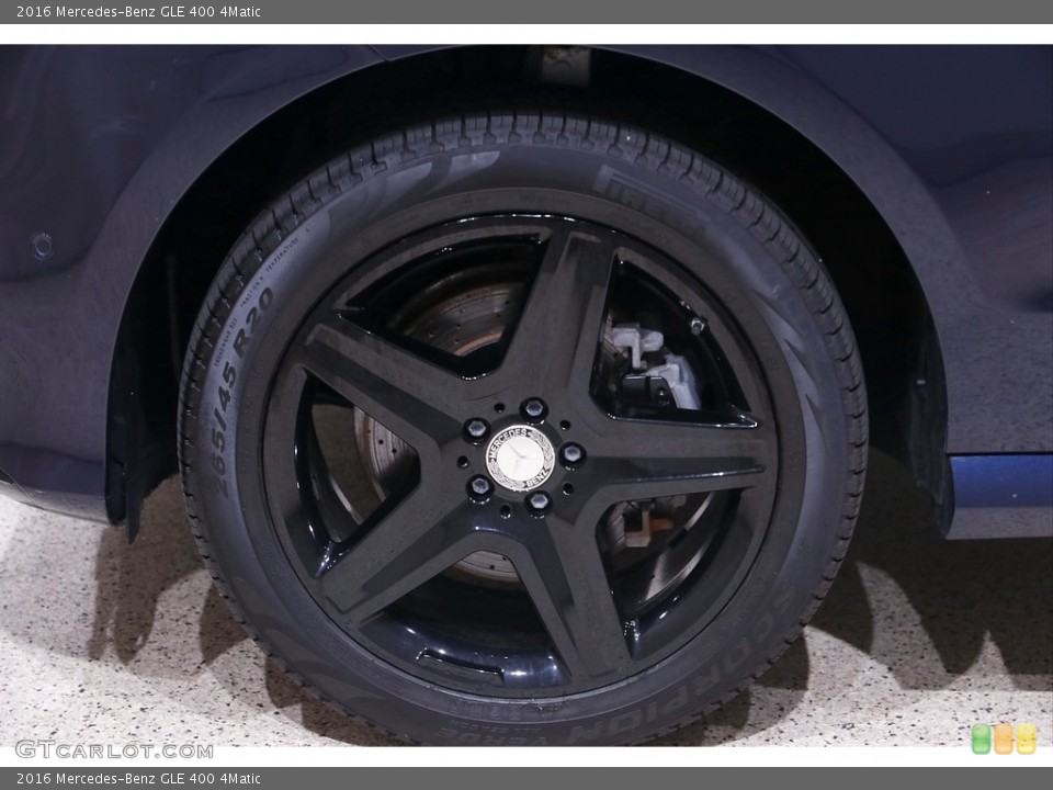 2016 Mercedes-Benz GLE 400 4Matic Wheel and Tire Photo #142597256