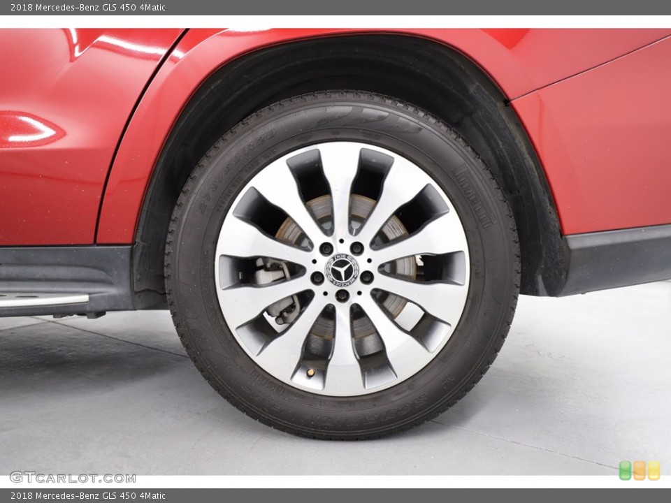 2018 Mercedes-Benz GLS 450 4Matic Wheel and Tire Photo #142597997
