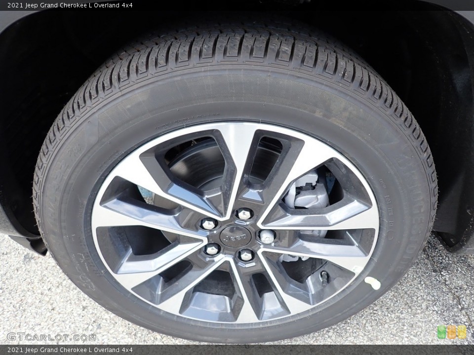 2021 Jeep Grand Cherokee L Overland 4x4 Wheel and Tire Photo #142598978