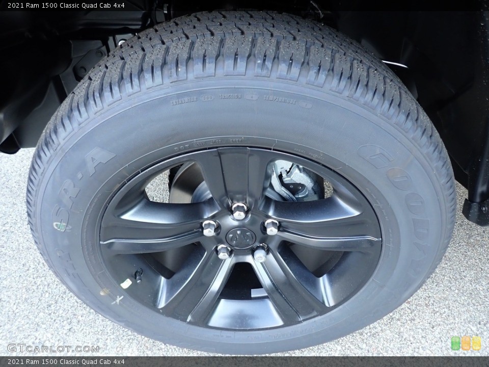 2021 Ram 1500 Classic Quad Cab 4x4 Wheel and Tire Photo #142599269
