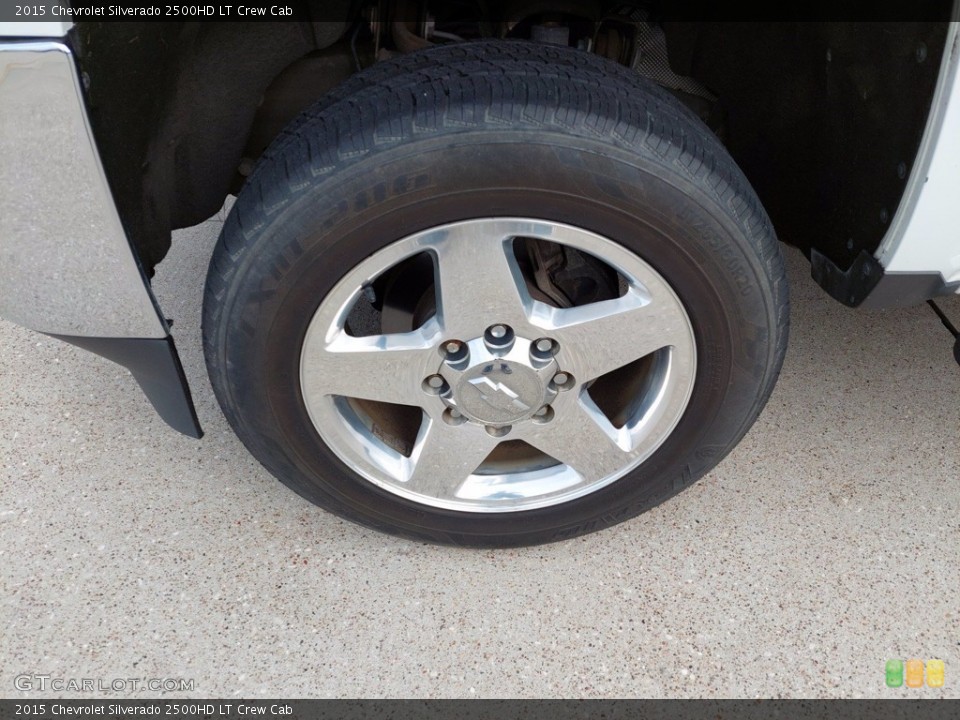 2015 Chevrolet Silverado 2500HD LT Crew Cab Wheel and Tire Photo #142611333