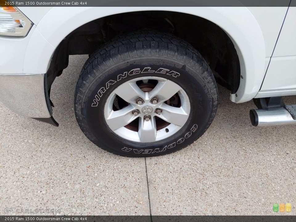 2015 Ram 1500 Outdoorsman Crew Cab 4x4 Wheel and Tire Photo #142614411