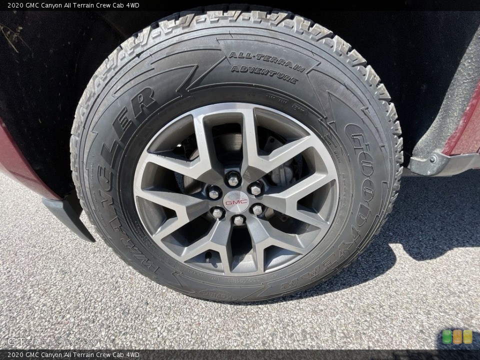 2020 GMC Canyon All Terrain Crew Cab 4WD Wheel and Tire Photo #142615392
