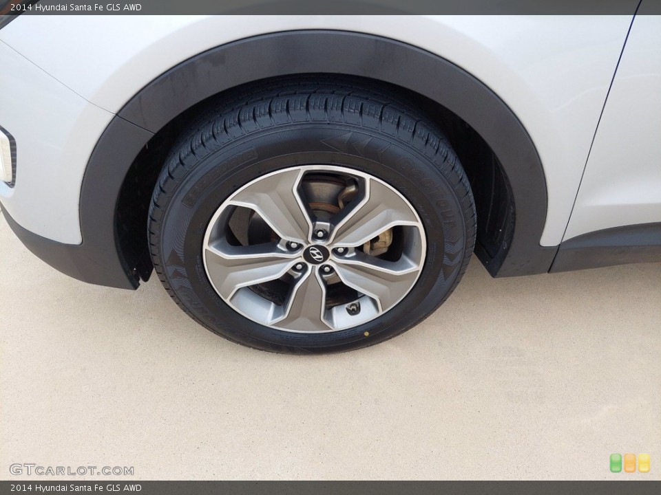 2014 Hyundai Santa Fe GLS AWD Wheel and Tire Photo #142619389