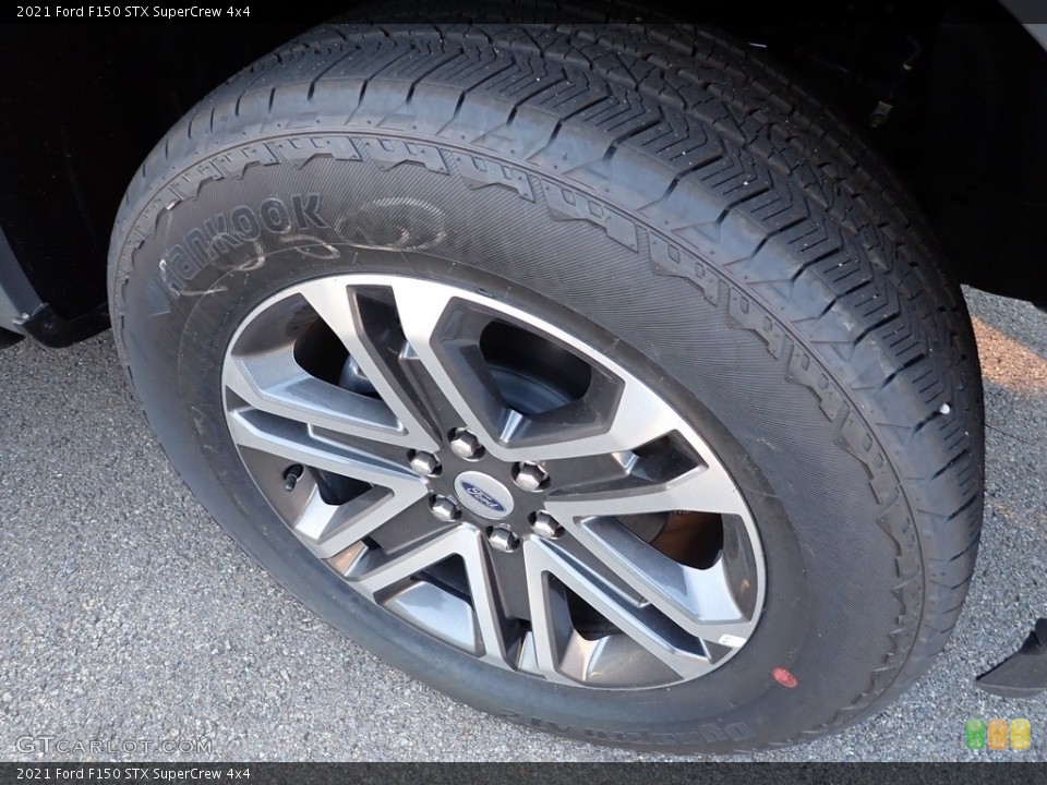 2021 Ford F150 STX SuperCrew 4x4 Wheel and Tire Photo #142620022