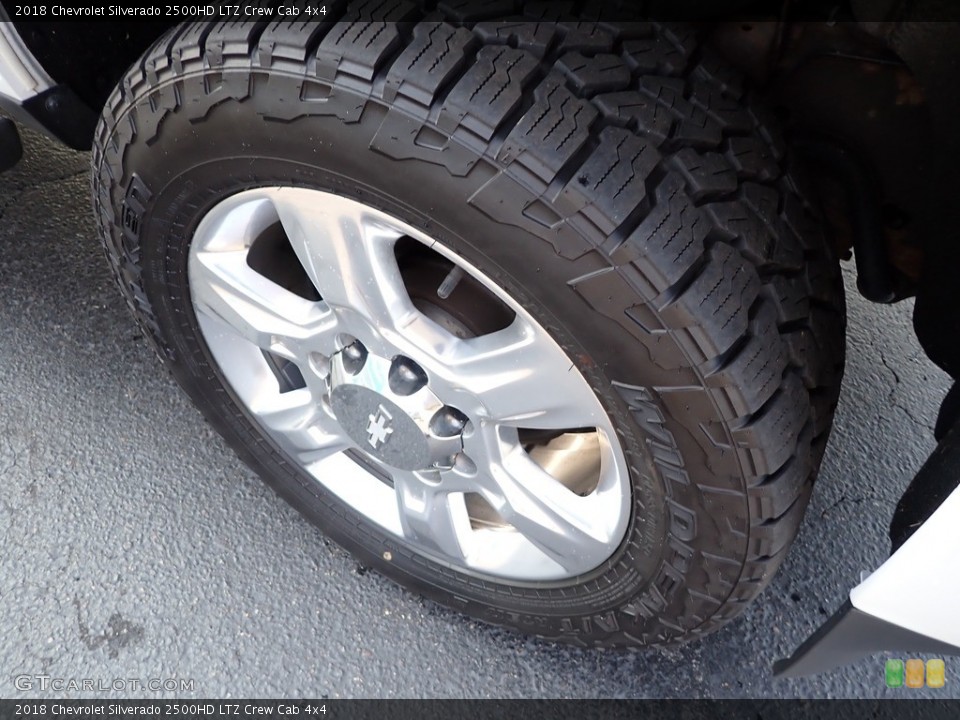2018 Chevrolet Silverado 2500HD LTZ Crew Cab 4x4 Wheel and Tire Photo #142622183