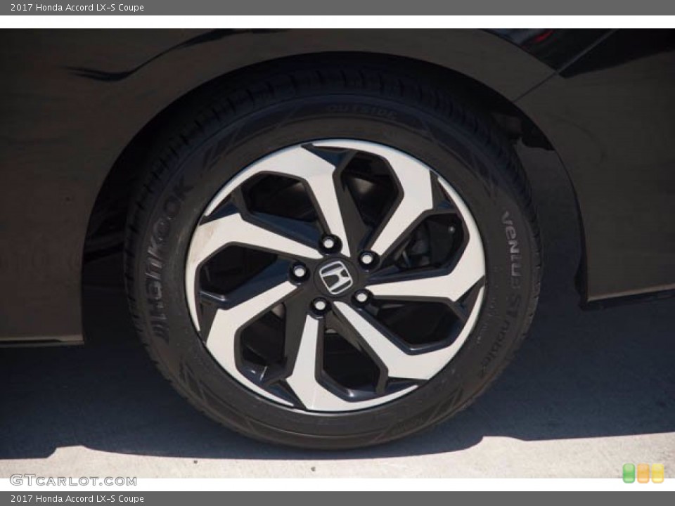 2017 Honda Accord LX-S Coupe Wheel and Tire Photo #142622974