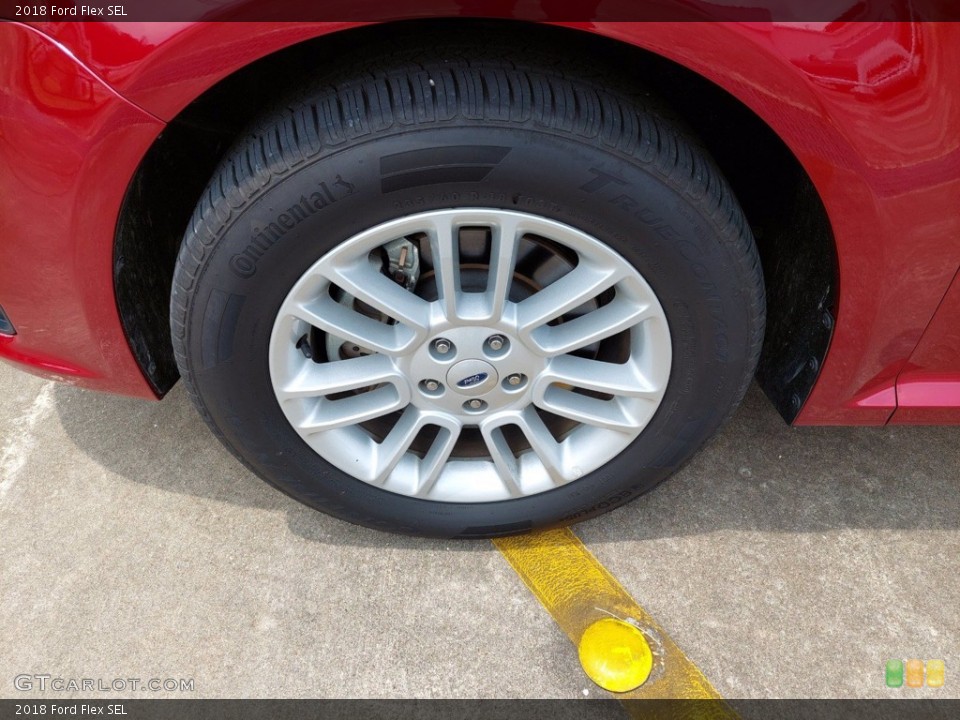 2018 Ford Flex SEL Wheel and Tire Photo #142627196