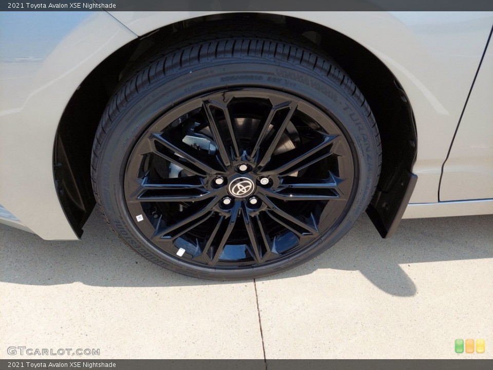 2021 Toyota Avalon XSE Nightshade Wheel and Tire Photo #142629947