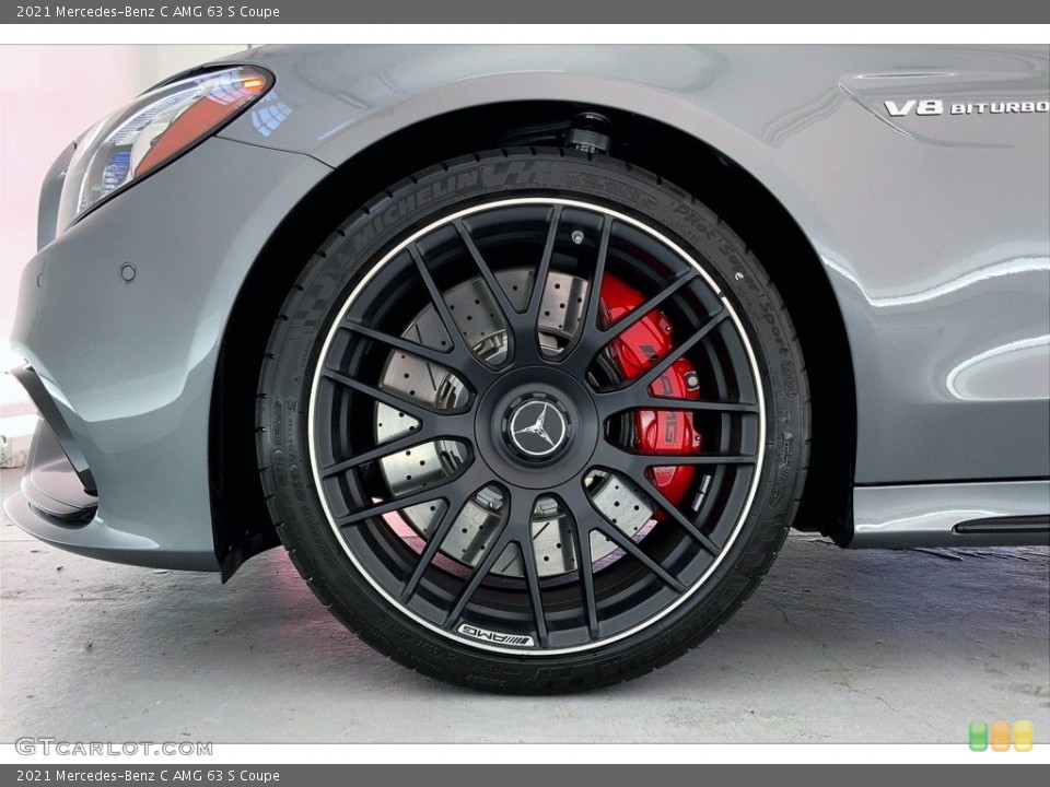 2021 Mercedes-Benz C AMG 63 S Coupe Wheel and Tire Photo #142634609
