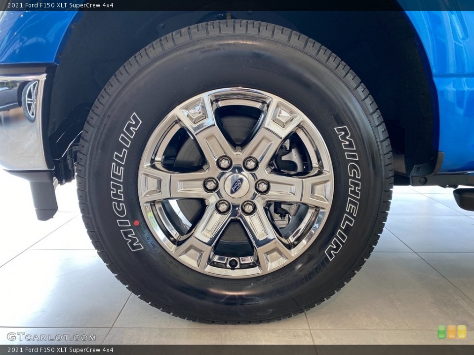 2021 Ford F150 XLT SuperCrew 4x4 Wheel and Tire Photo #142634795