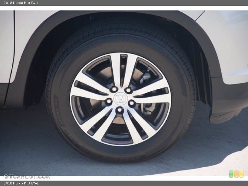 2018 Honda Pilot EX-L Wheel and Tire Photo #142639415