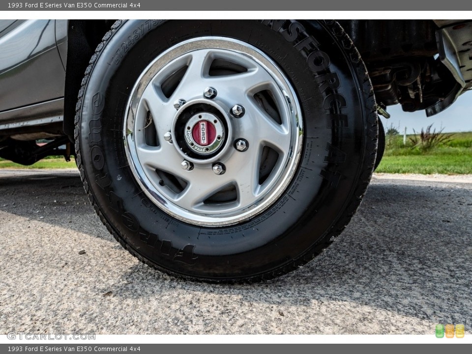 1993 Ford E Series Van E350 Commercial 4x4 Wheel and Tire Photo #142644085