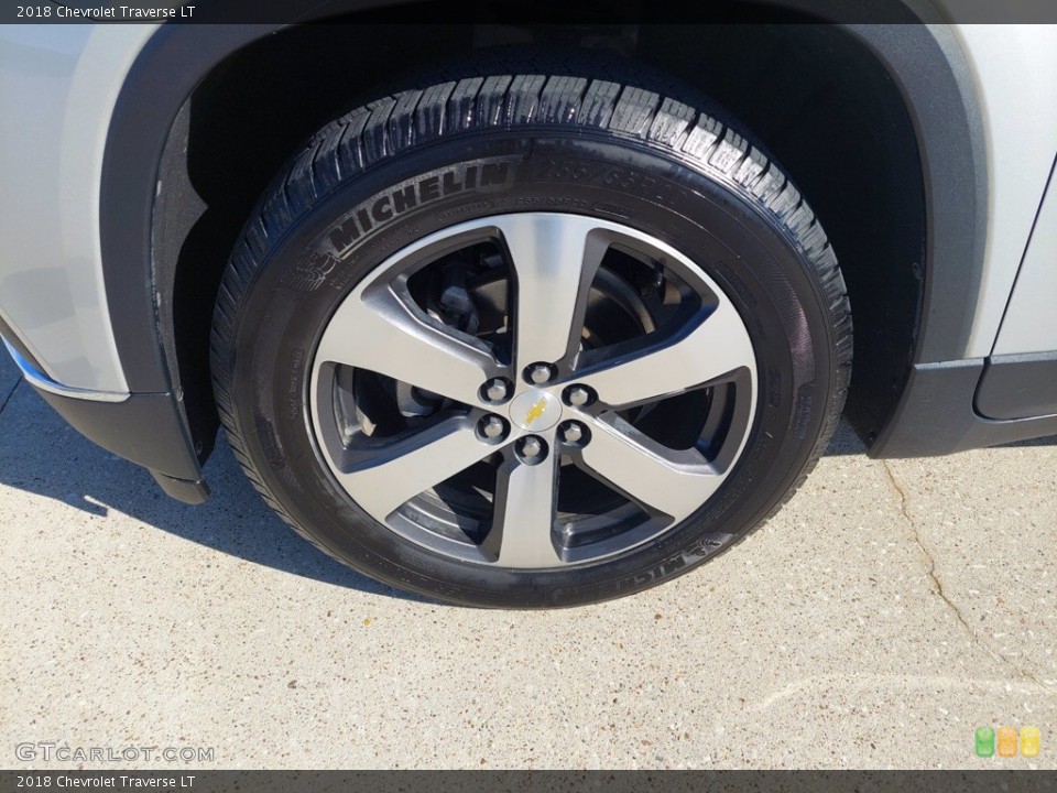 2018 Chevrolet Traverse LT Wheel and Tire Photo #142652446