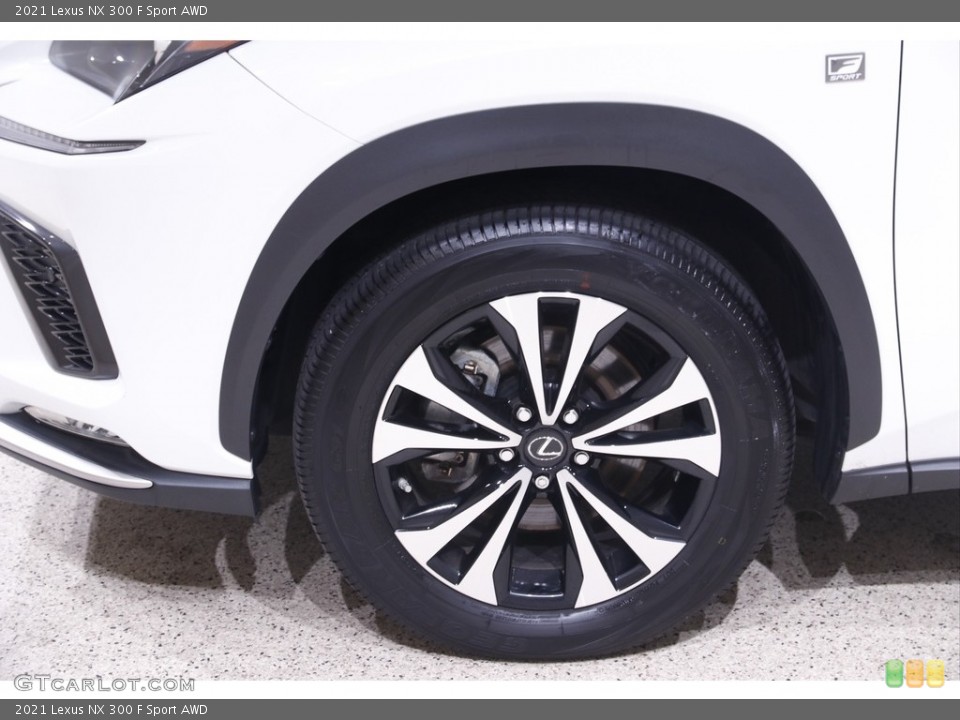 2021 Lexus NX 300 F Sport AWD Wheel and Tire Photo #142656896