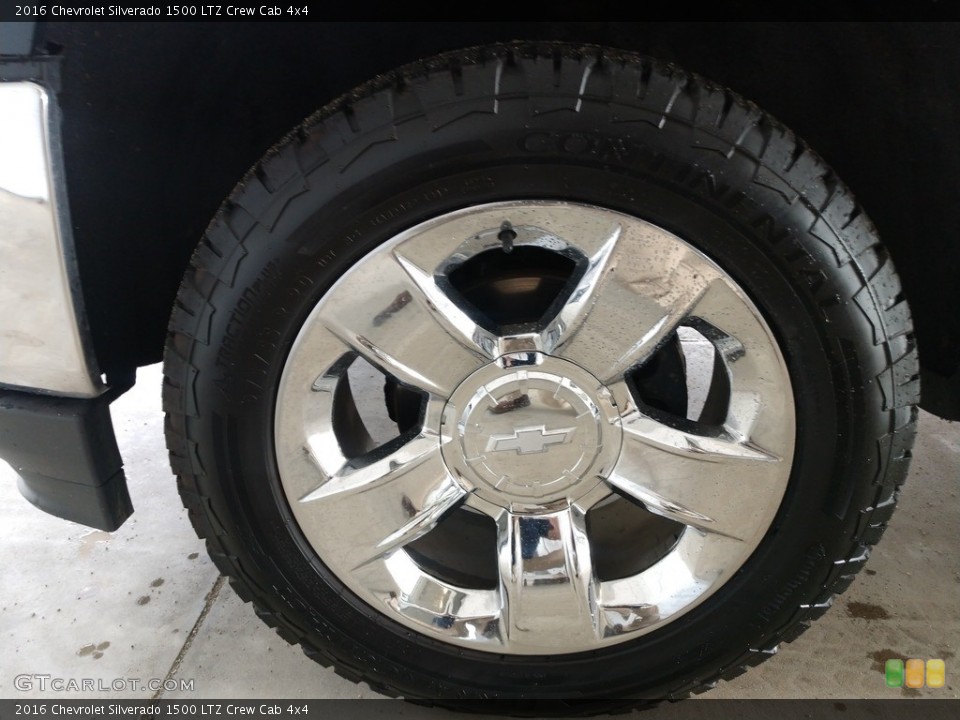 2016 Chevrolet Silverado 1500 LTZ Crew Cab 4x4 Wheel and Tire Photo #142657406