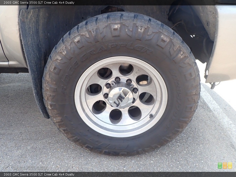 2003 GMC Sierra 3500 Custom Wheel and Tire Photo #142657643