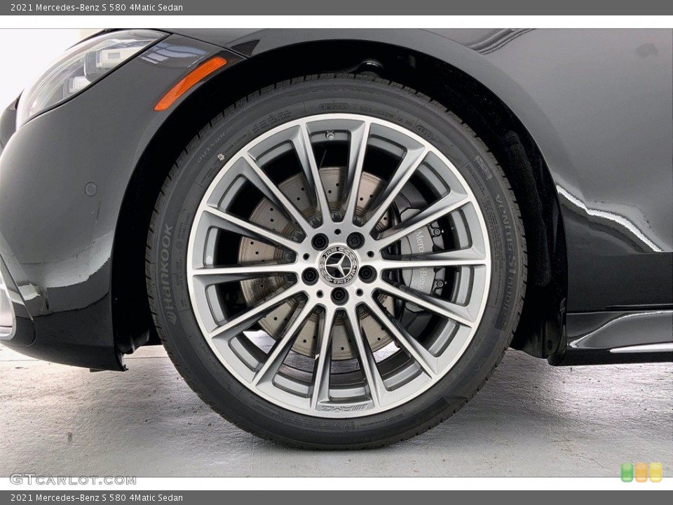 2021 Mercedes-Benz S 580 4Matic Sedan Wheel and Tire Photo #142666540