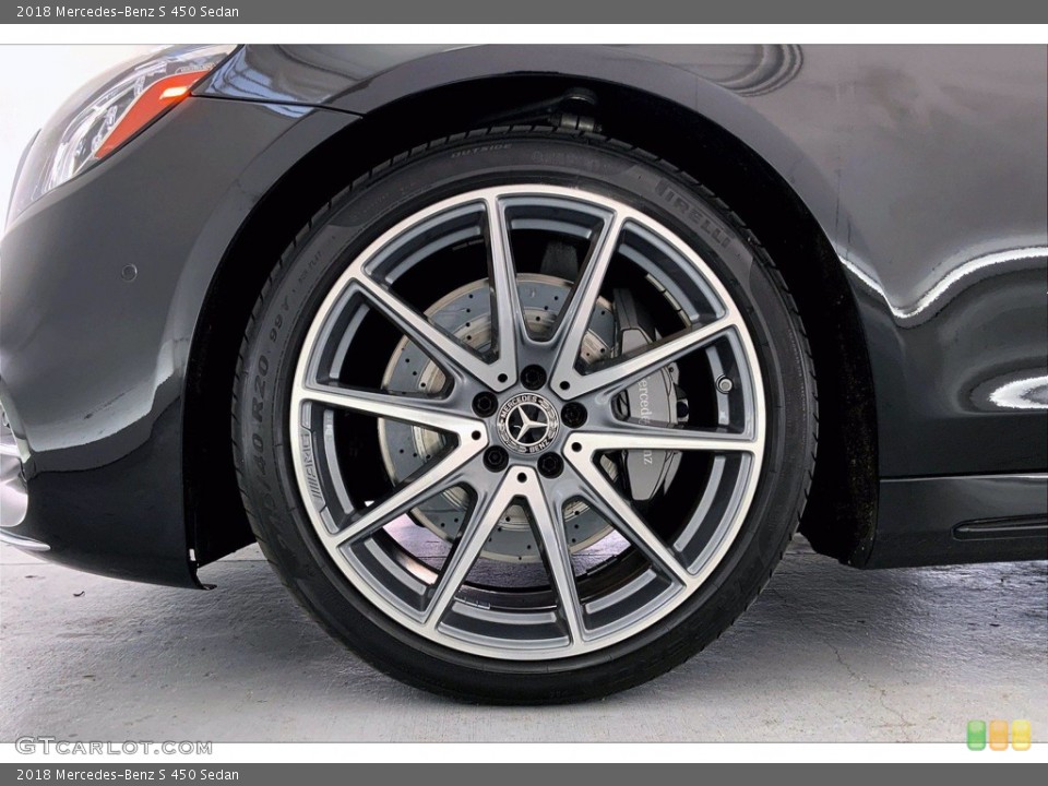 2018 Mercedes-Benz S 450 Sedan Wheel and Tire Photo #142675223
