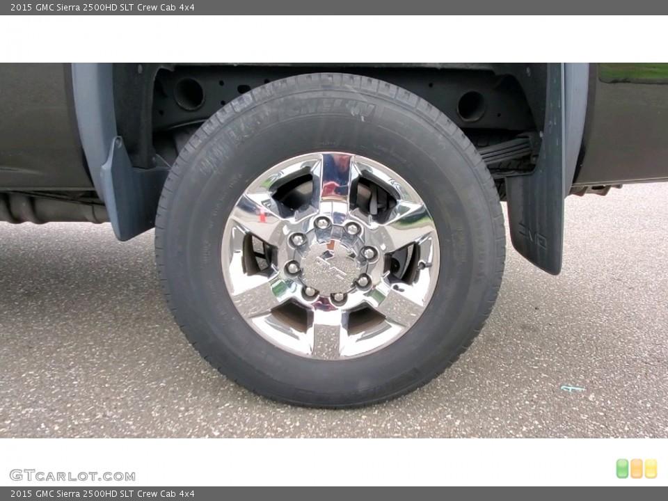 2015 GMC Sierra 2500HD SLT Crew Cab 4x4 Wheel and Tire Photo #142679680