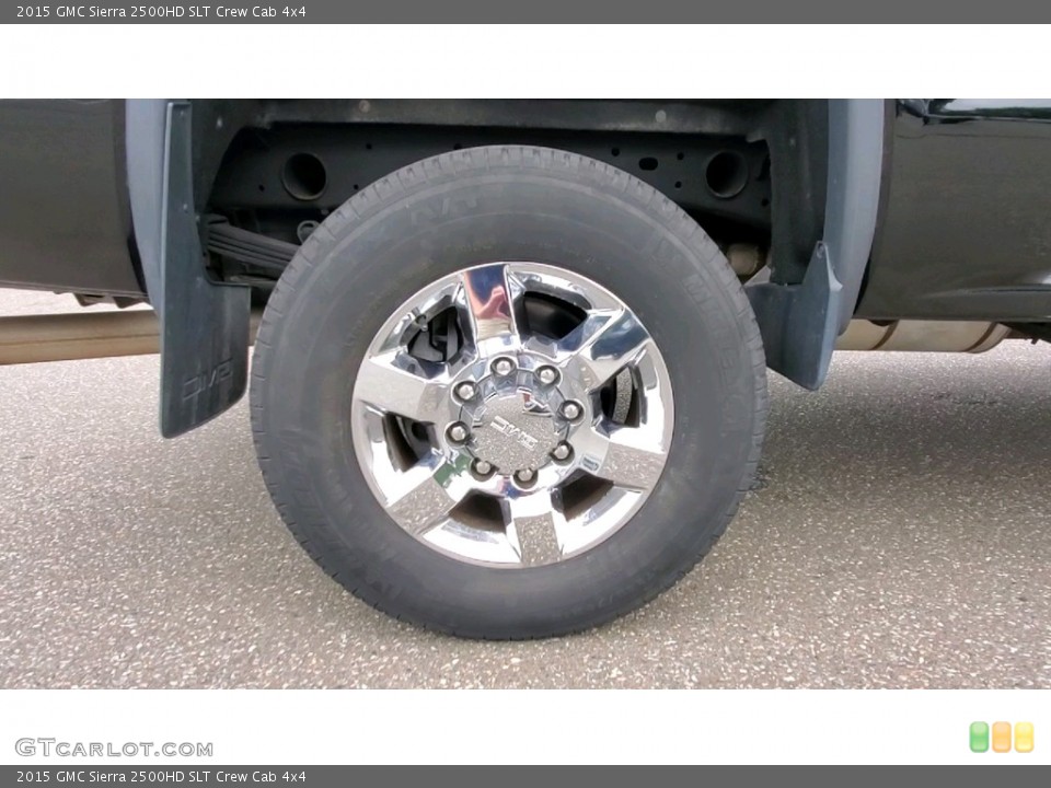 2015 GMC Sierra 2500HD SLT Crew Cab 4x4 Wheel and Tire Photo #142679710