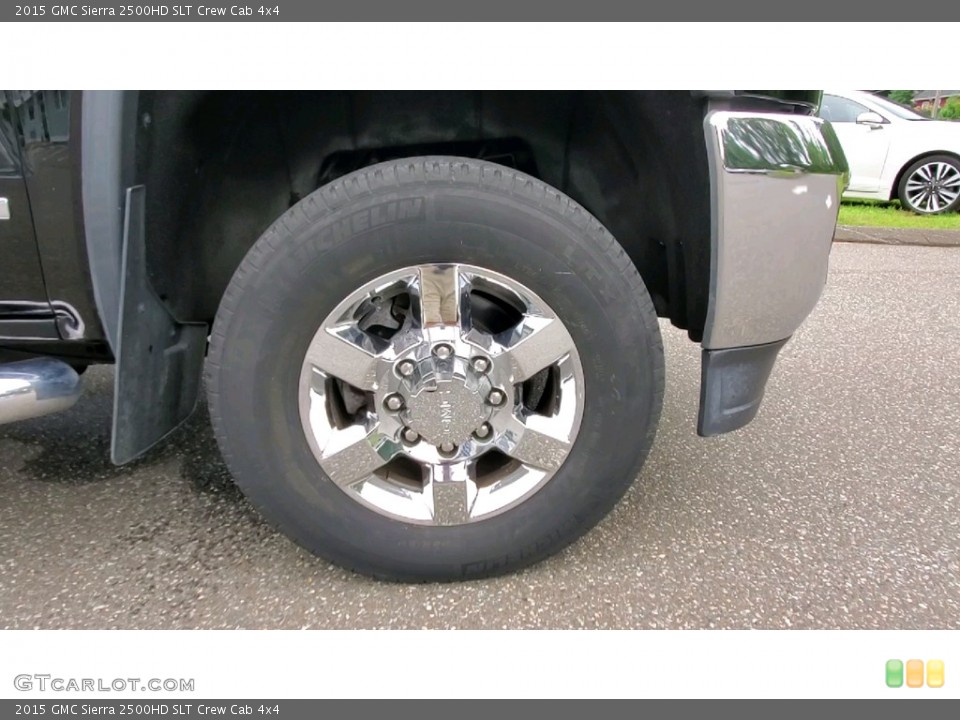 2015 GMC Sierra 2500HD SLT Crew Cab 4x4 Wheel and Tire Photo #142679827
