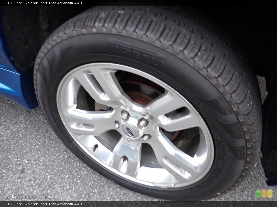 2010 Ford Explorer Sport Trac Adrenalin AWD Wheel and Tire Photo #142685854