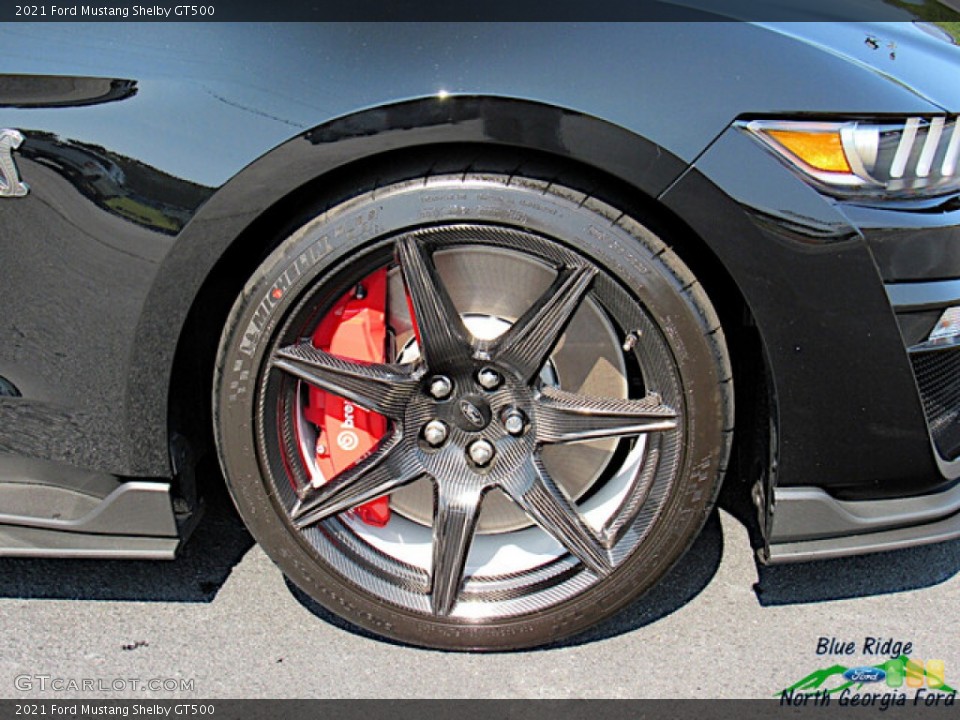 2021 Ford Mustang Shelby GT500 Wheel and Tire Photo #142689235