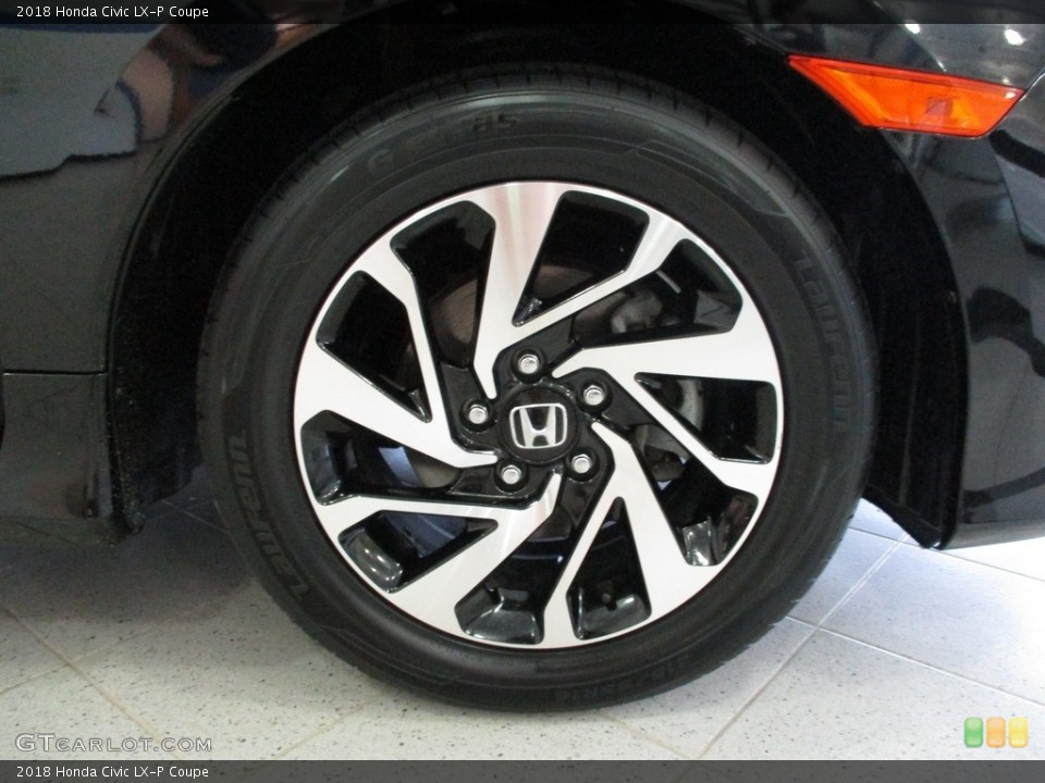 2018 Honda Civic LX-P Coupe Wheel and Tire Photo #142696466