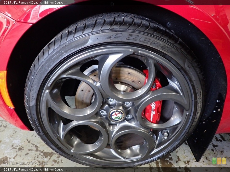 2015 Alfa Romeo 4C Launch Edition Coupe Wheel and Tire Photo #142714416