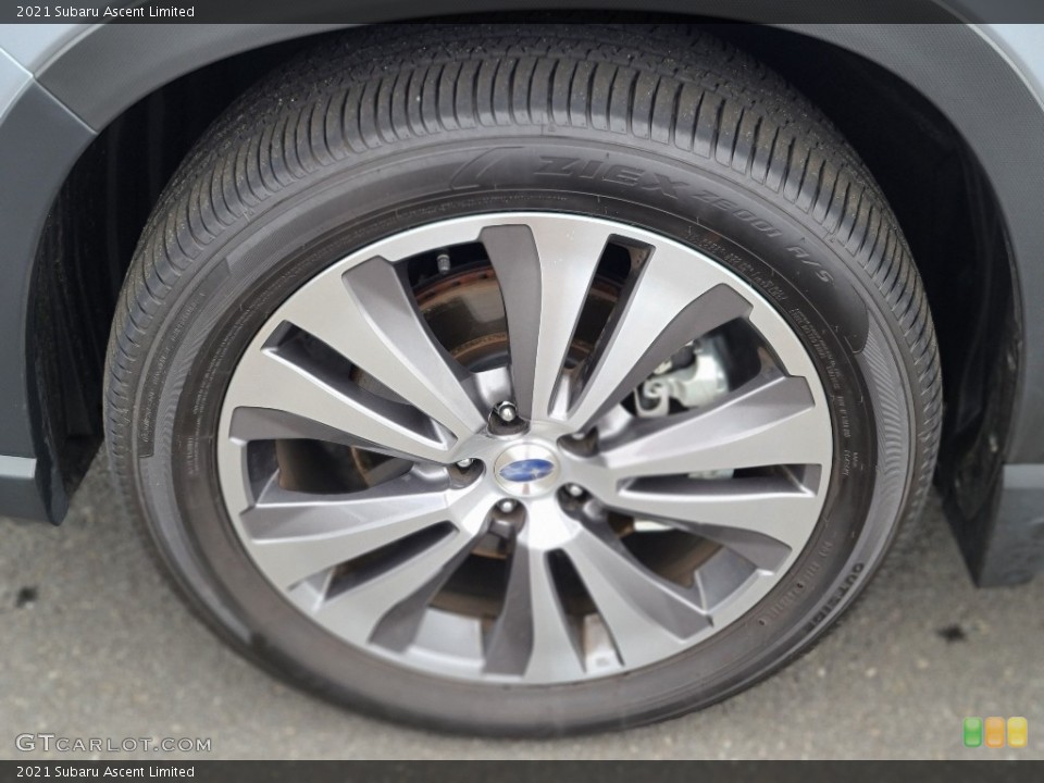 2021 Subaru Ascent Limited Wheel and Tire Photo #142731533