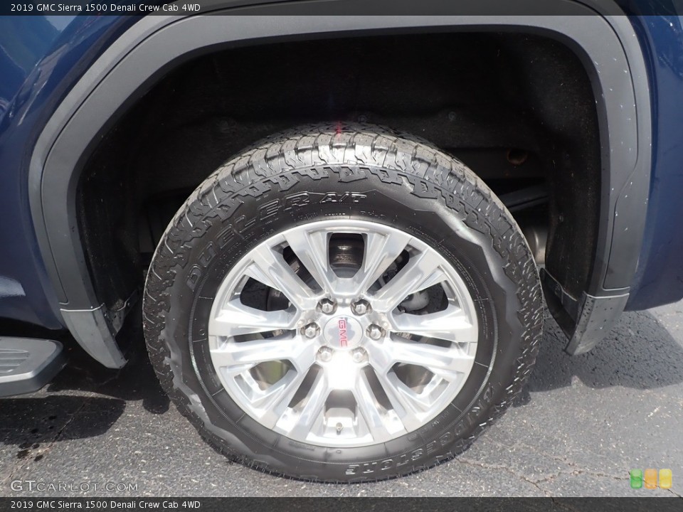 2019 GMC Sierra 1500 Denali Crew Cab 4WD Wheel and Tire Photo #142738444