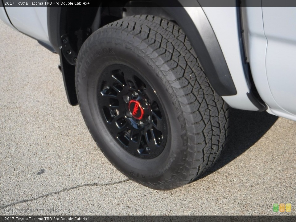 2017 Toyota Tacoma TRD Pro Double Cab 4x4 Wheel and Tire Photo #142740928