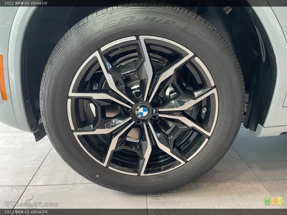 2022 BMW X3 xDrive30i Wheel and Tire Photo #142742952