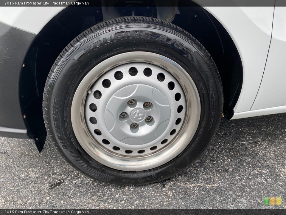 2016 Ram ProMaster City Tradesman Cargo Van Wheel and Tire Photo #142746592