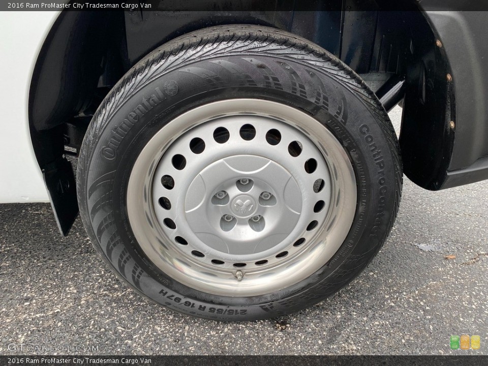 2016 Ram ProMaster City Tradesman Cargo Van Wheel and Tire Photo #142746679