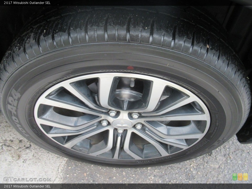 2017 Mitsubishi Outlander SEL Wheel and Tire Photo #142752281