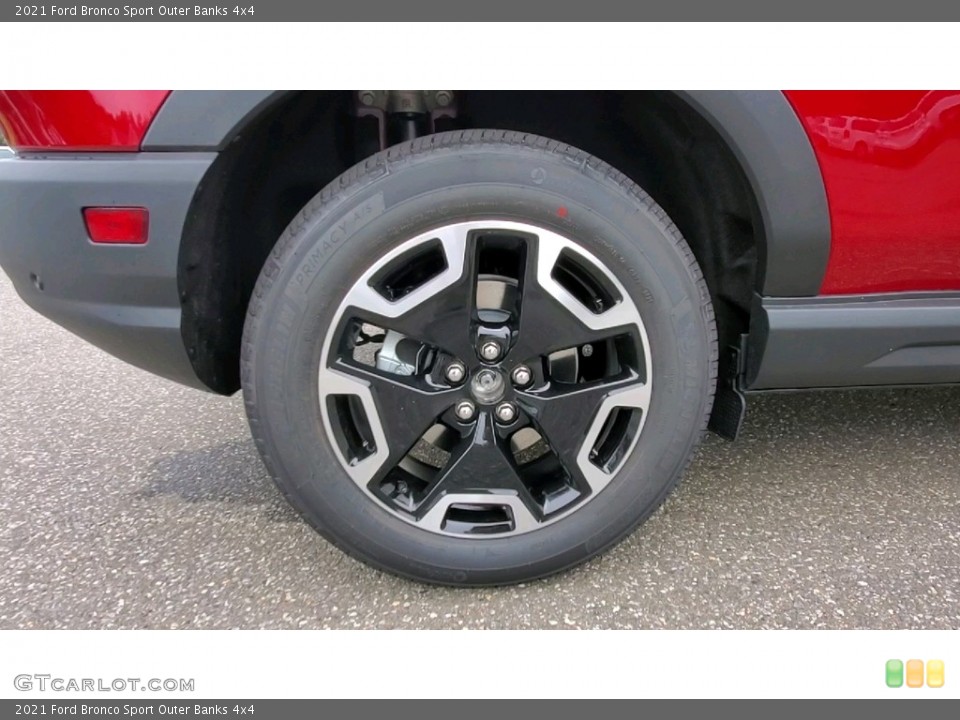 2021 Ford Bronco Sport Outer Banks 4x4 Wheel and Tire Photo #142763337