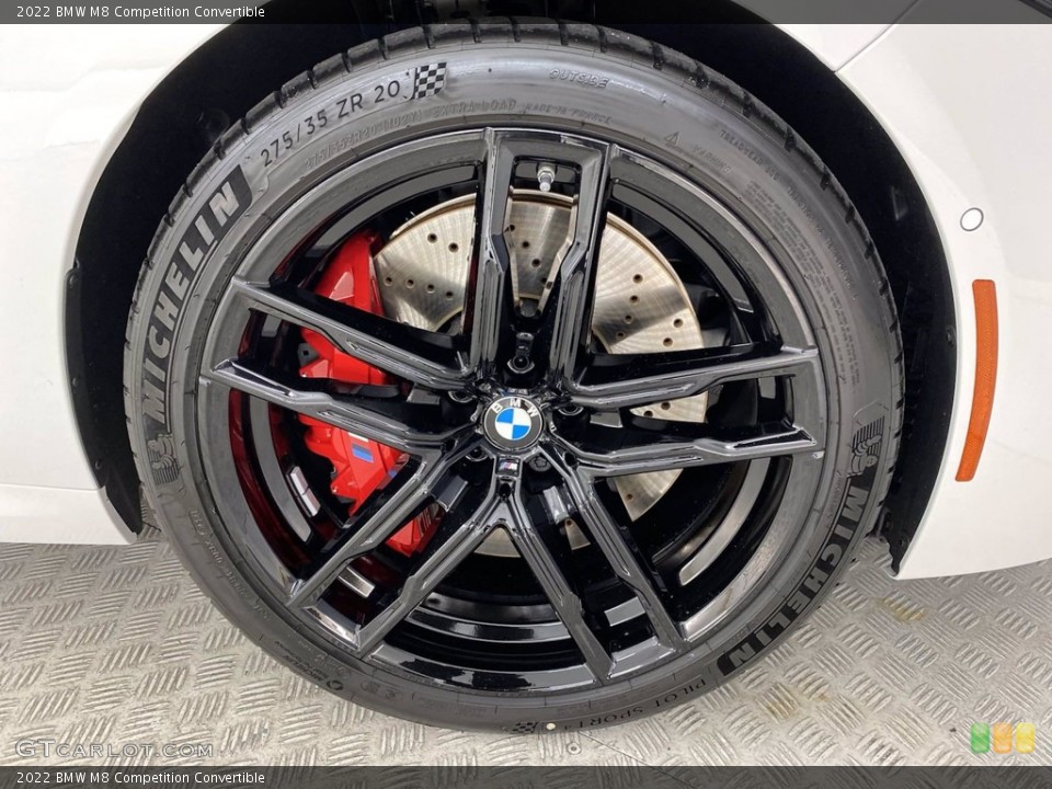 2022 BMW M8 Competition Convertible Wheel and Tire Photo #142763394